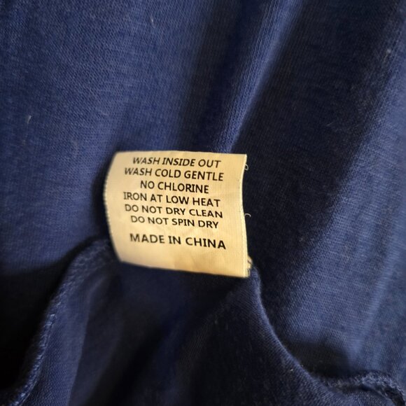 WOMENS PLUS SIZE 26 BLUE DRESS - NEMIDOR - Deep V - Picture 5 of 6